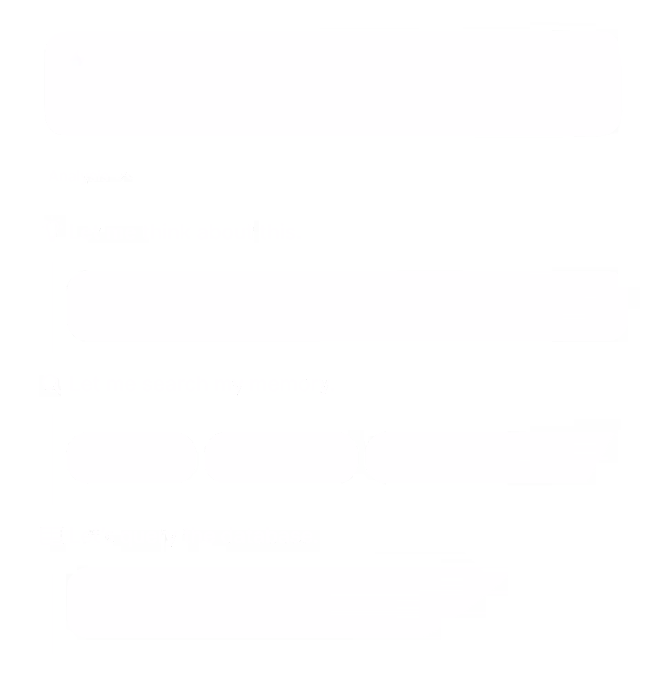 Ask questions naturally
