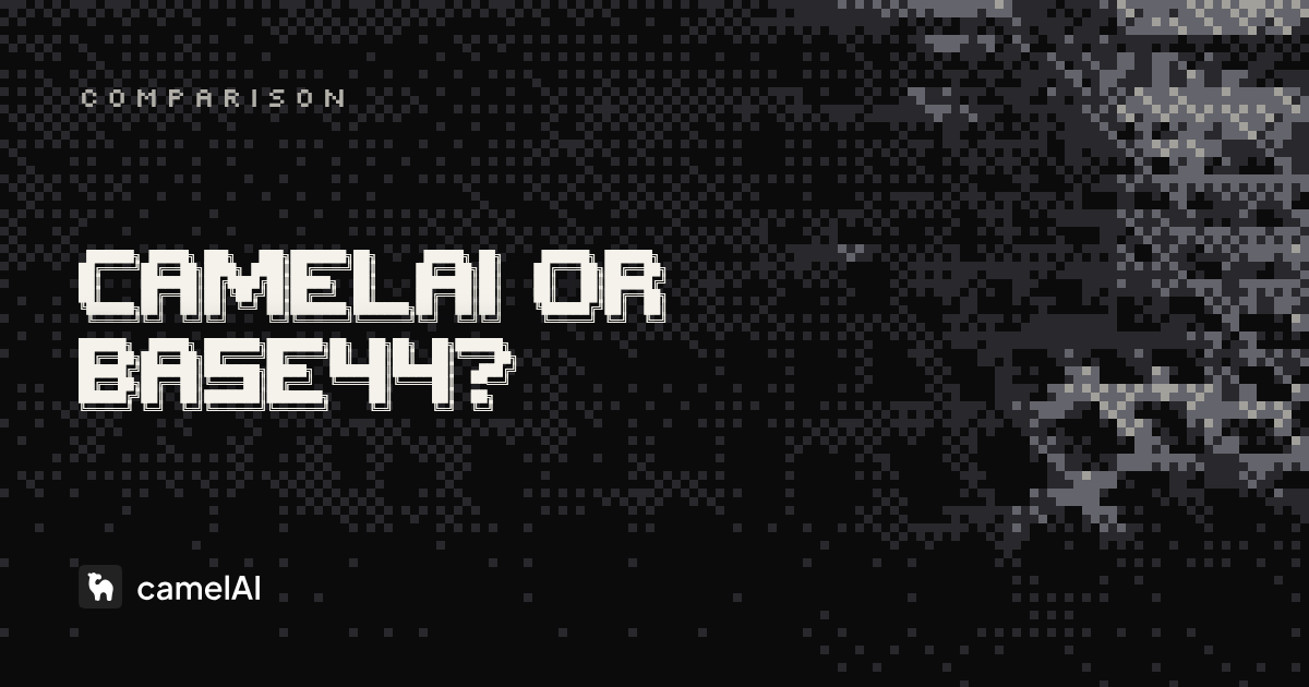 camelAI vs Base44: Which AI App Builder is Right for You?