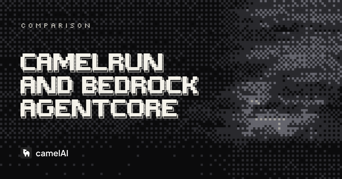 camelRun vs AWS Bedrock AgentCore: Runtime, Harness, Pricing