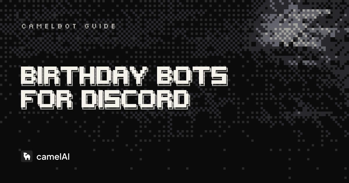 How to Make an Opt-In Discord Birthday Bot Without Code