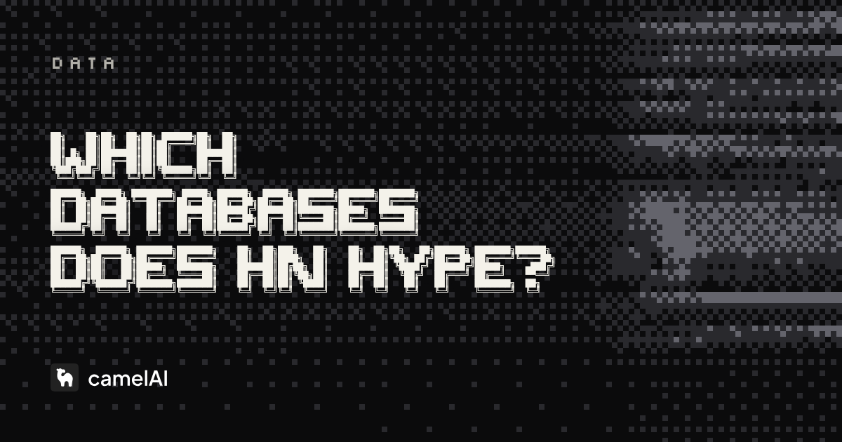 Which Databases Does Hacker News Hype Most? 1.8M Headlines Exposed