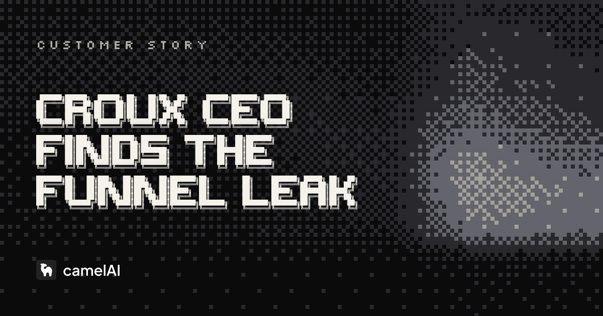 How Croux Uses CamelAI to Unlock Marketplace Growth
